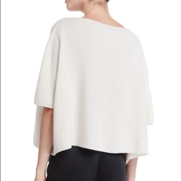 Helmut Lang Cashmere Boxy Croptop Sz: Medium - Picture 2 of 9